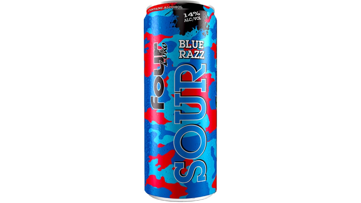 Four Loko Blue Razz Can (23.5 oz)