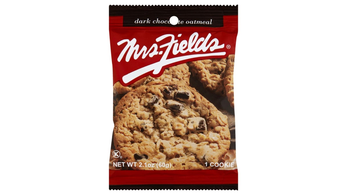 Mrs. Fields Dark Chocolate Oatmeal Soft Baked Cookie (2.1 oz)