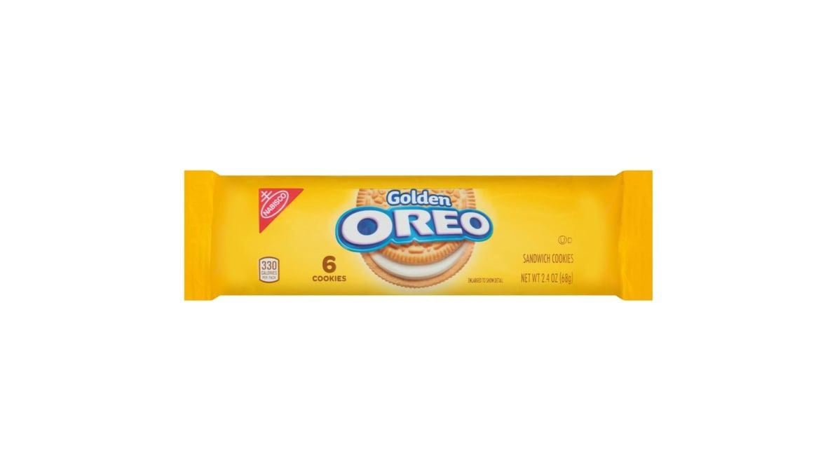 Golden Oreo Sandwich Cookies (6 ct)