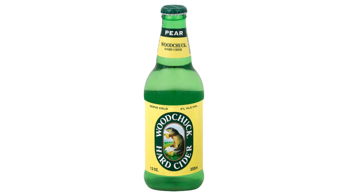 Woodchuck Pear Hard Cider Bottle (12 oz)
