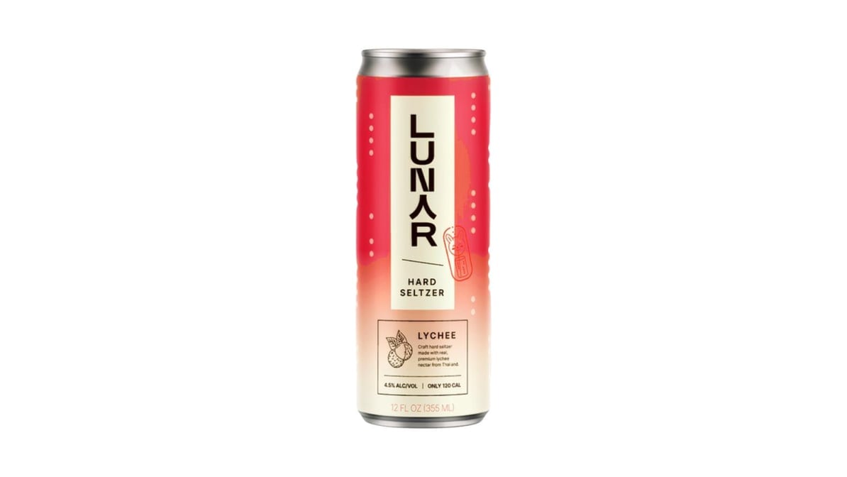 Lunar Lychee Hard Seltzer Can (12 oz)