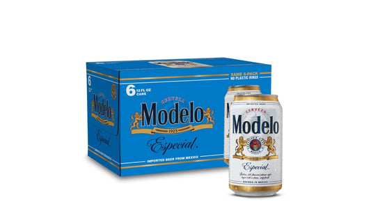 Modelo Especial Mexican Lager Cans (12 oz x 6 ct)