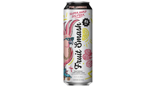 Fruit Smash Pink Lemonade Super Hard Seltzer Can (19.2 oz)