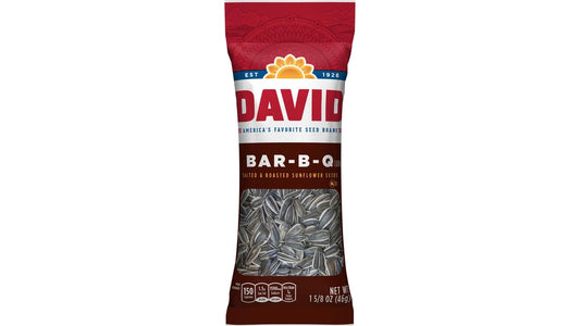 David Roasted & Salted BBQ Sunflower Seeds (1.625)
