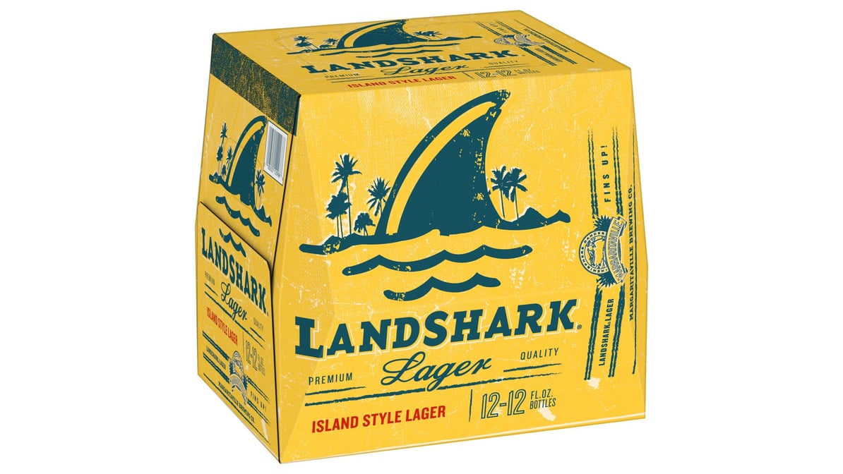 Landshark Lager Island Style Bottle (12 oz x 12 ct)