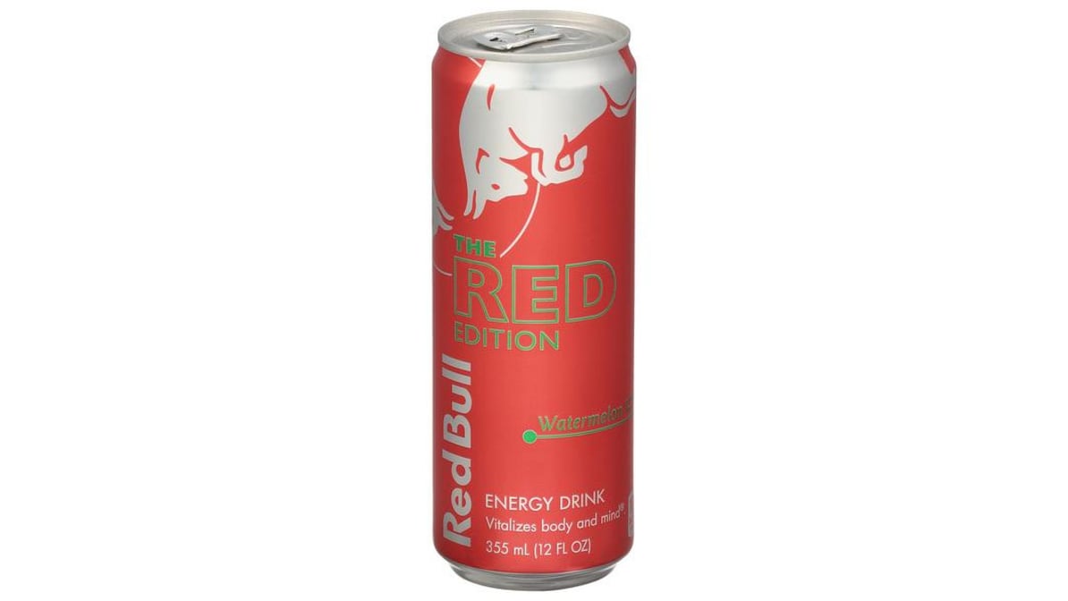 Red Bull The Red Edition Watermelon Energy Drink (12 oz)