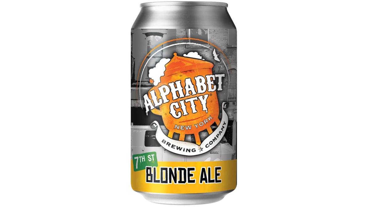 Alphabet City Brewing Co. Blonde Ale Can (12 oz)