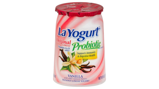 La Yogurt Low Fat Blended Yogurt Original Vanilla (6 oz)