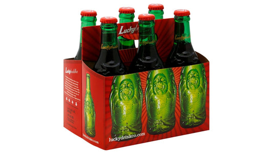Lucky Buddha Enlightened Lager Glass Bottles (11.16 oz x 6 ct)