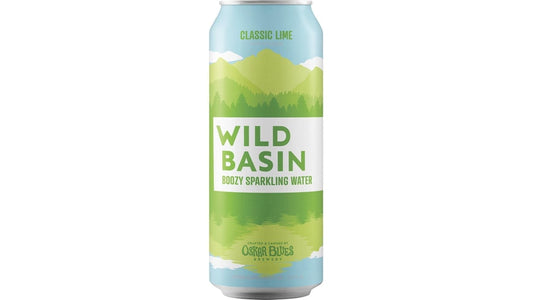 Wild Basin Classic Lime Hard Seltzer Can (22 oz)
