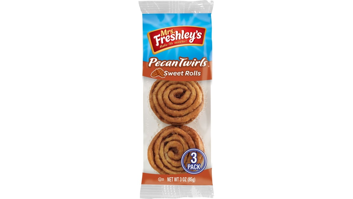 Mrs. Freshley's Pecan Twirls Sweet Rolls (3 oz)