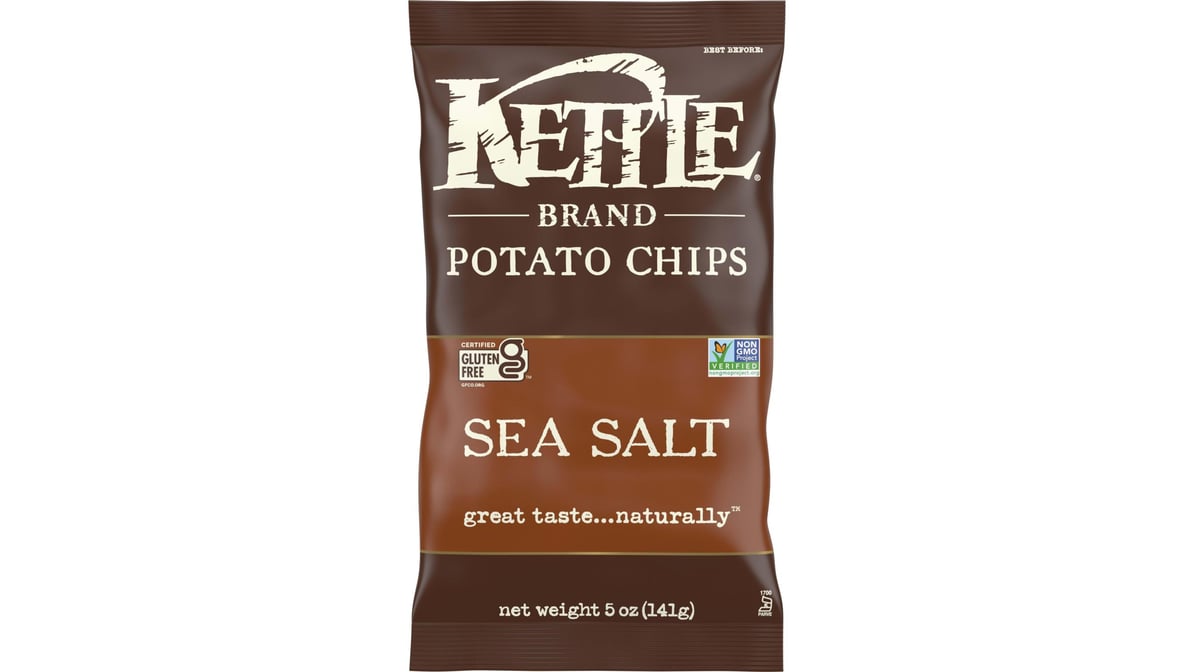 Kettle Brand Sea Salt Potato Chips (5 oz)