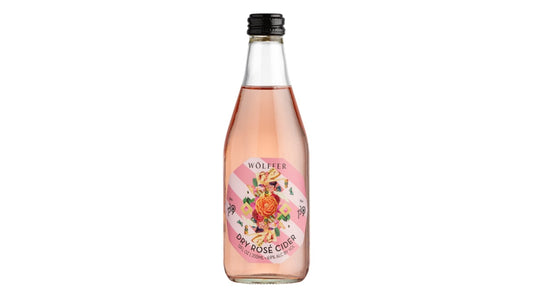 Wolffer No. 139 Dry Rose Hard Cider Bottles (12 oz x 4 ct)
