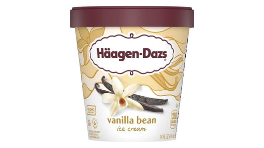 Haagen-Dazs Vanilla Bean Ice Cream (16 oz)