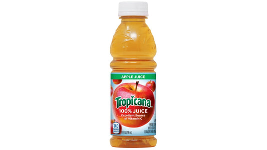 Tropicana 100% Juice Apple Bottle (10 oz)