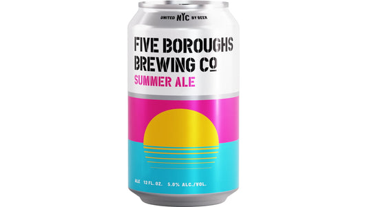 Five Boroughs Summer Ale Cans (12 oz x 6 ct)