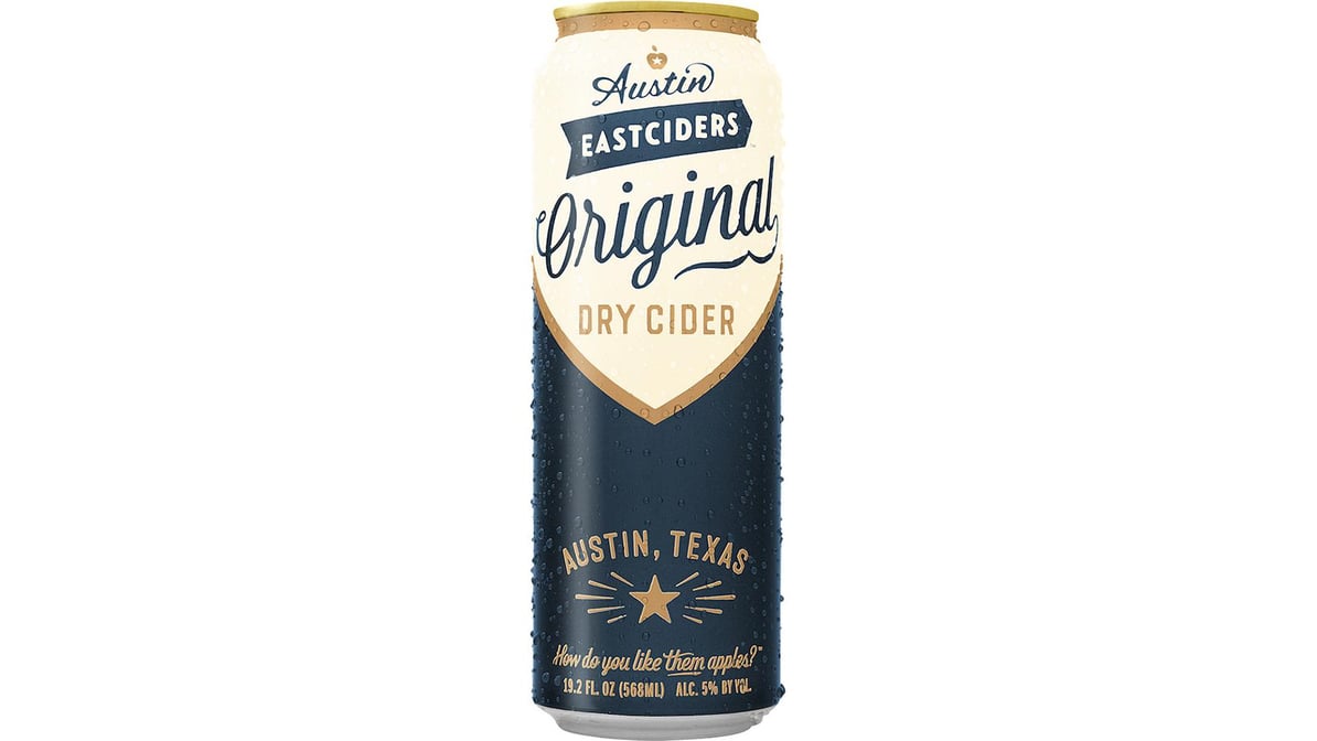Austin Eastciders Original Dry Cider Can (19 oz)