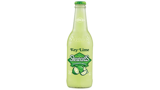 Stewarts Soda Key Lime Bottle (12 oz)
