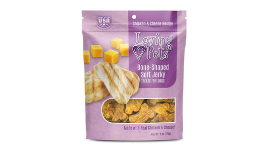Loving Pets Cheese Jerky Stick Dog Treats (6 oz)