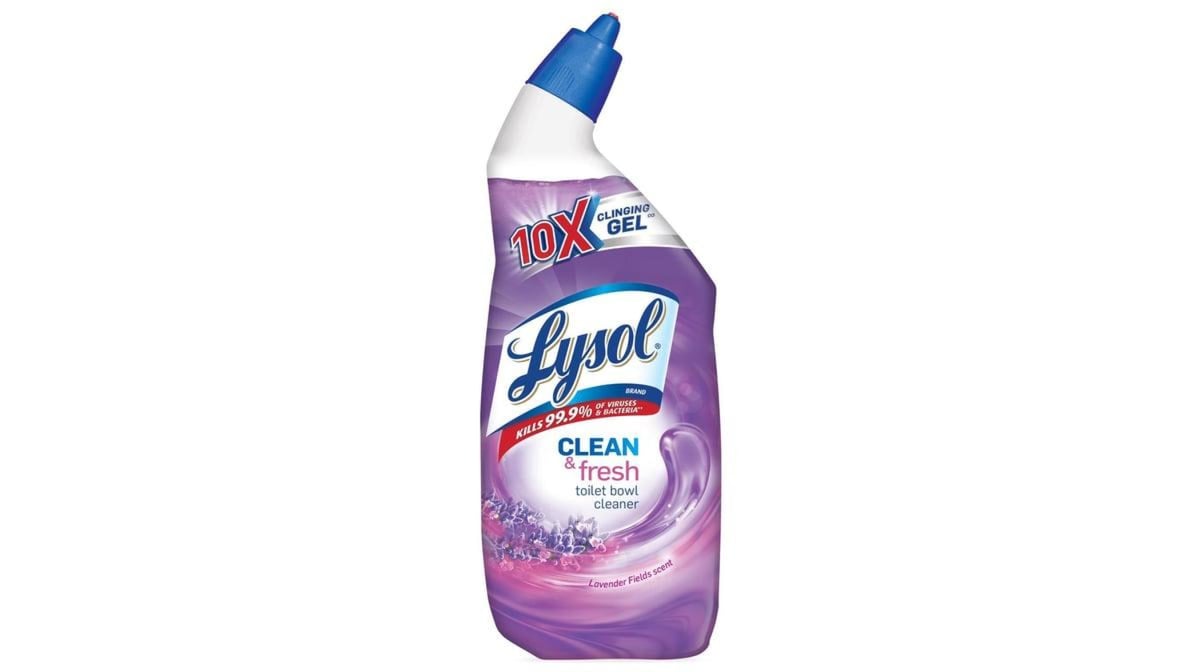 Lysol Power & Fresh Lavender Gel Toilet Bowl Cleaner (8 oz)
