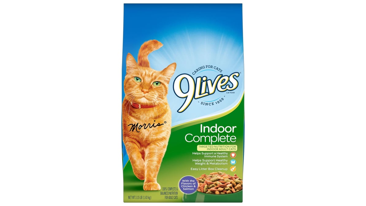 9Lives Indoor Complete Cat Food (3.15 lb)