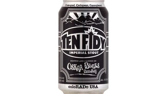 Oskar Blues Ten Fidy Stout Cans (12 oz x 4 ct)