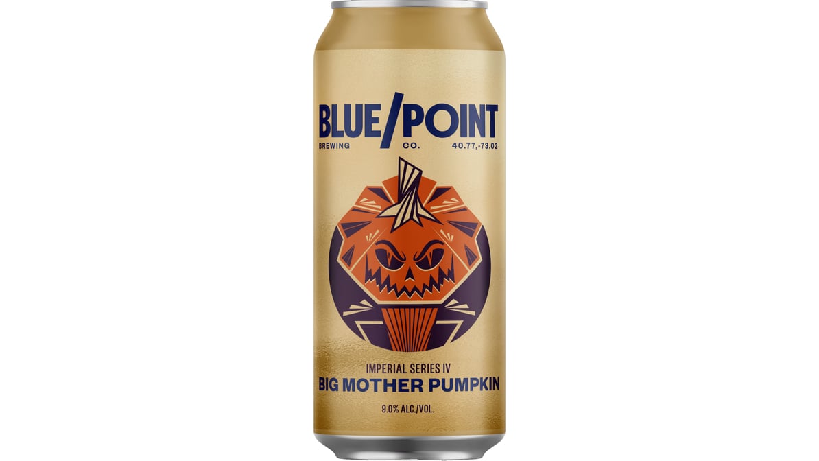 Blue Point Brewing Company Big Mother Pumpkin Ale Can (16 oz)