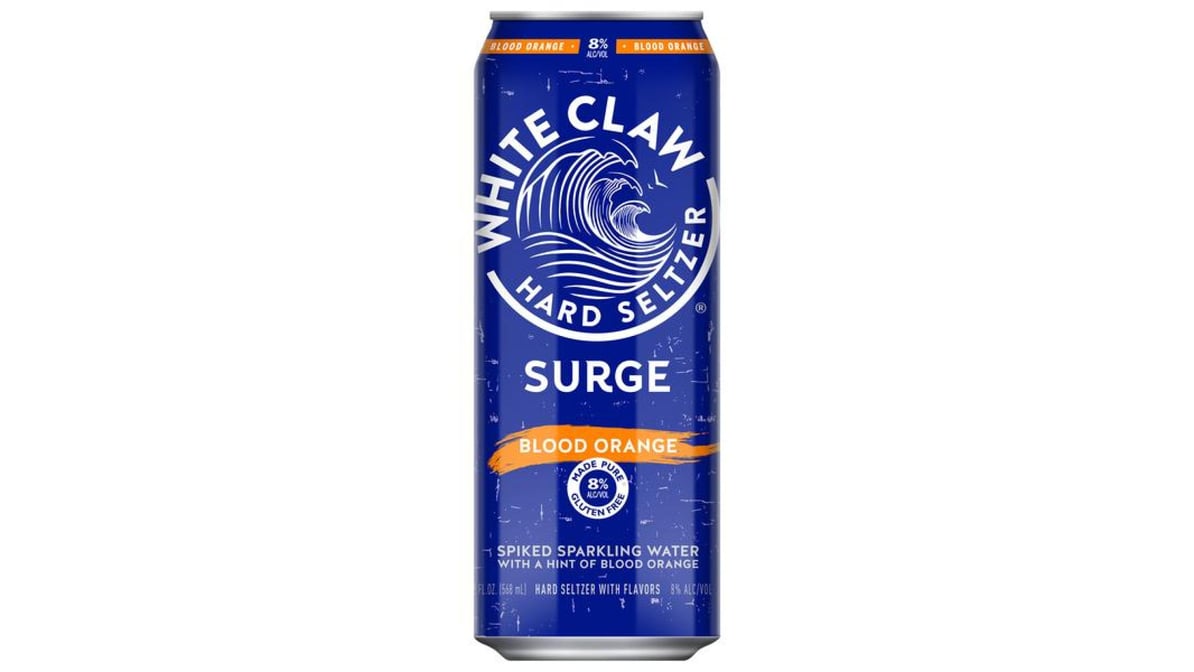 White Claw Surge Hard Seltzer Blood Orange Can (19.2 oz)