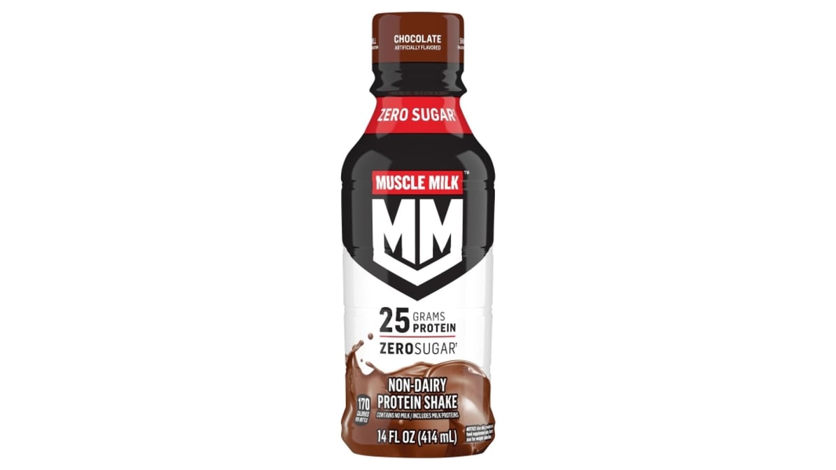 Muscle Milk Genuine Milk Chocolate Non-Dairy Protein Shake (14 oz)
