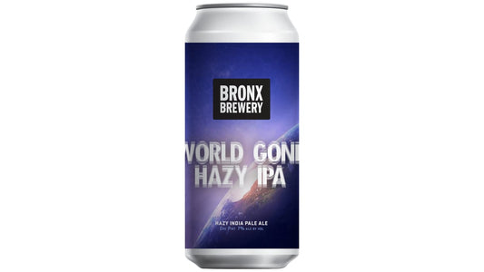 Bronx Brewery World Gone Hazy IPA Can (16 oz)