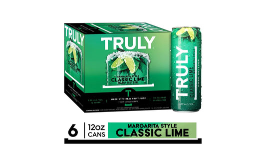 Truly Classic Lime Margarita Hard Seltzer Cans (12 oz x 6 ct)