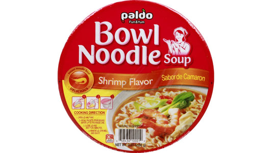 Paldo Shrimp Instant Noodles Bowl (3.03 oz)