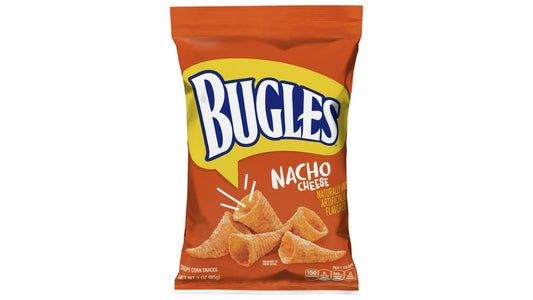 Bugles Nacho Cheese Corn Chips (3 oz)