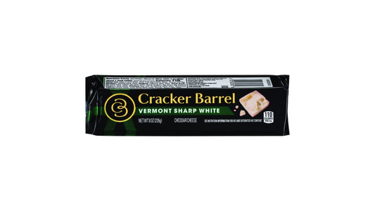 Cracker Barrel Vermont White Cheddar Cheese (8 oz)