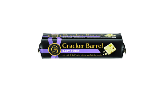 Cracker Barrel Baby Swiss Cheese (7 oz)