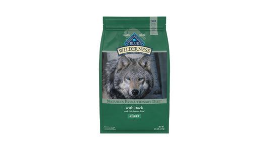 Blue Buffalo Wilderness High Protein Natural Dry Dog Food Adult Duck (4.5 lb)
