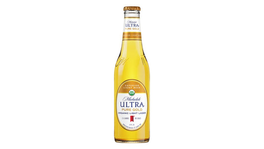Michelob Ultra Pure Gold Organic Light Lager Bottle (12 oz)