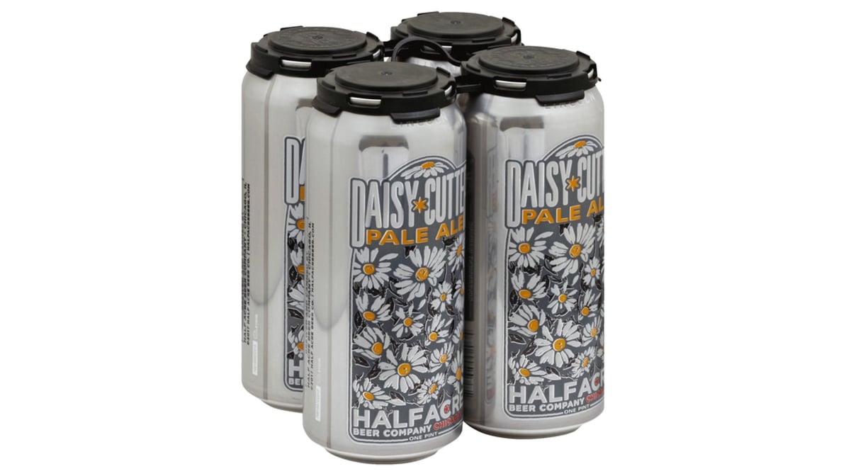 Half Acre Daisy Cutter Pale Ale Beer Cans (16 oz x 4 ct)