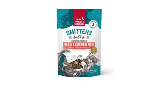 The Honest Kitchen Smittens Herring & Cranberry Cat Treat (2 oz)