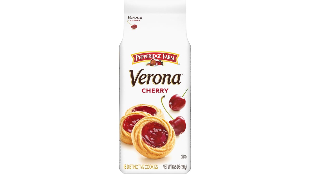 Pepperidge Farm Sweet & Simple Thumbprint Cookies Cherry (6.75 oz)