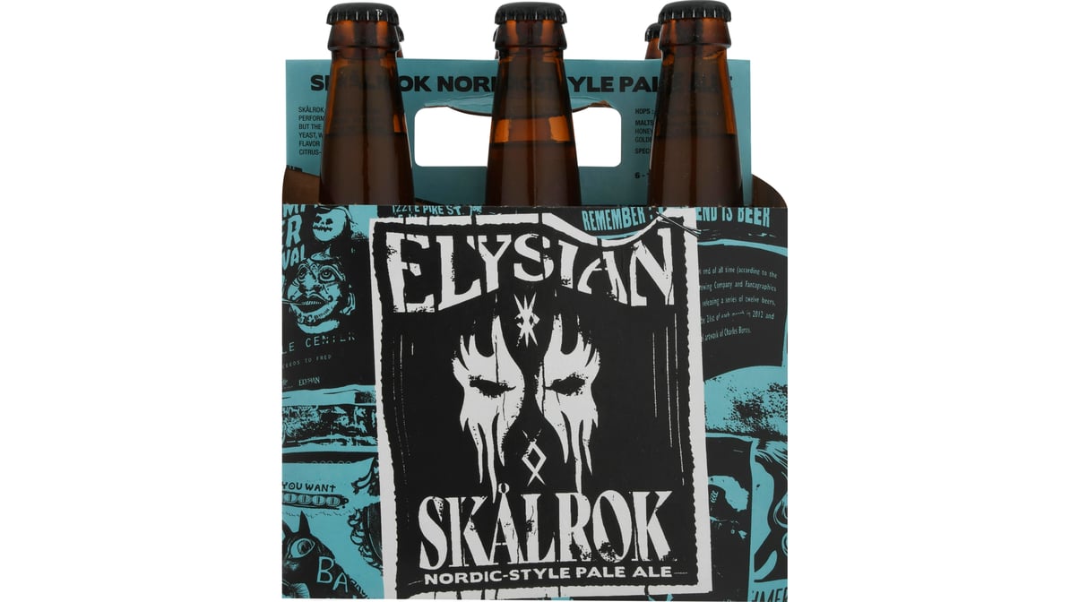 Elysian Skilrok Nordic Style Pale Ale Bottles (12 oz x 6 ct)