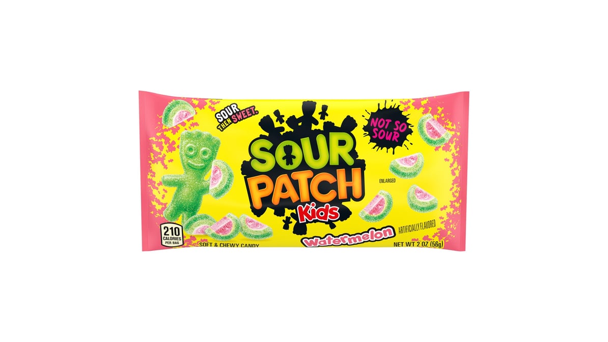 Sour Patch Kids Watermelon Soft & Chewy Candies Bag (2 oz)