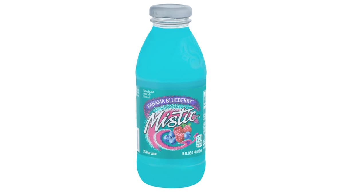 Mistic Bahama Blueberry Juice Bottle (16 oz)