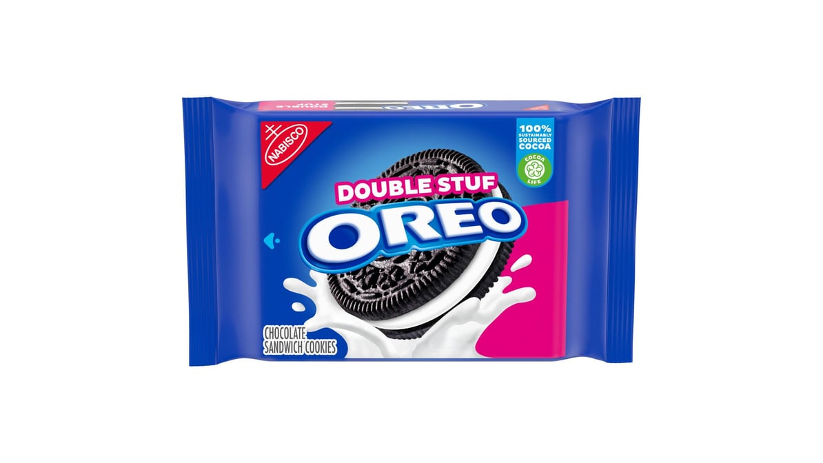 Oreo Double Stuf Chocolate Sandwich Cookies (15.35 oz)