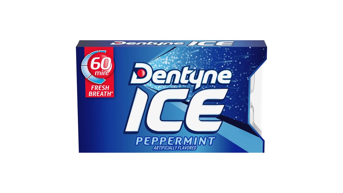Dentyne Ice Sugar Free Peppermint Gum (16 ct)