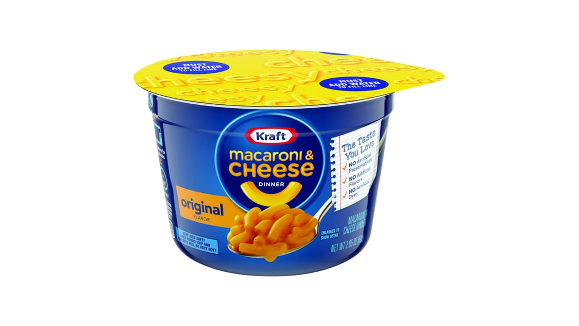 Kraft Macaroni & Cheese Original Microwavable Cup (2.05 oz)