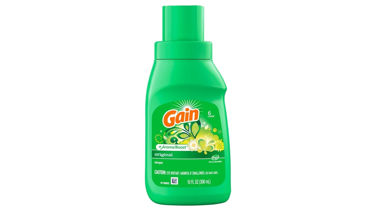 Gain + Aroma Boost Original Scent Liquid Laundry Detergent (10 oz)