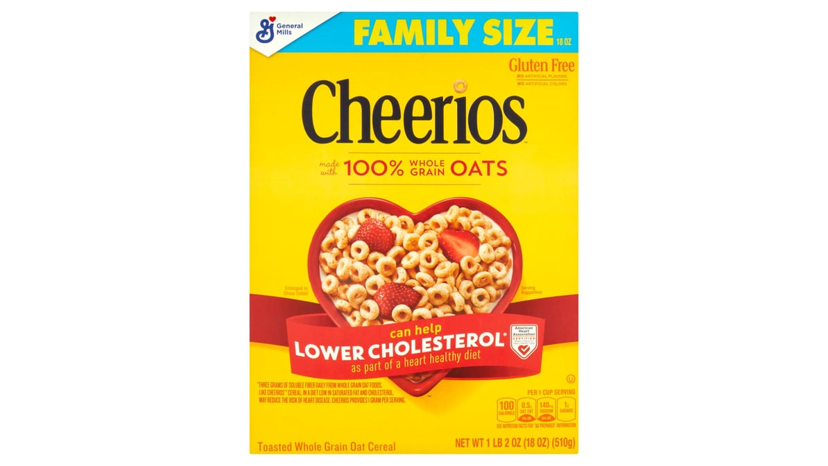 Cheerios Breakfast Cereal (18 oz)
