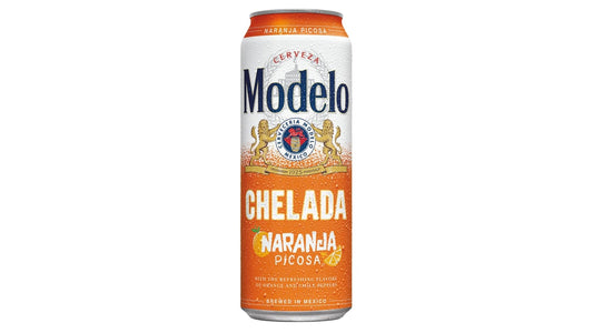 Modelo Chelada Naranja Picosa Mexican Beer Can (24 oz)