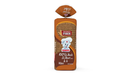 Bimbo 100% Whole Wheat Bread (24 oz)